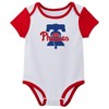 MLB Philadelphia Phillies Infant Boys' 3pk Bodysuit - image 2 of 4