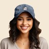Dalix Strawberry Cow Embroidered Womens Cotton Dad Hat Baseball Cap - 2 of 4