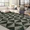 Area Rugs Living Room Modern Geometric Carpet Non-Slip Low Pile Machine Washable Accent Rug - 3 of 4