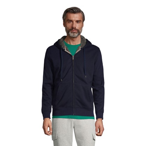lands end fleece lined hoodie