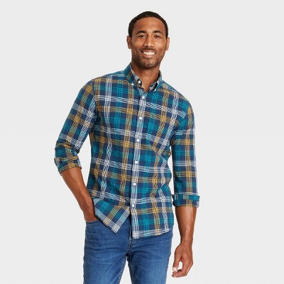 Men's Long Sleeve Button-Down Shirt - Goodfellow & Co™