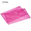 Unique Bargains Home Office Plastic Envelopes File Folders with Snap Button 12 Pcs - 3 of 4