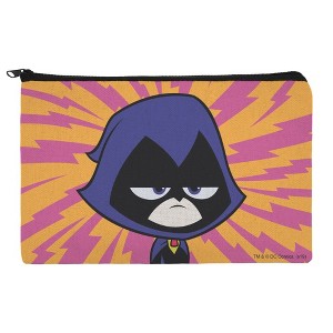 Teen Titans Go! Raven Makeup Cosmetic Bag Organizer Pouch - 1 of 4
