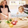 Avocado Saver and Tomato Holder - Set of 4 Reusable Storage Containers for Fridge - Ideal for Garlic, Onions, Lemons, and Potatoes - 2 of 4
