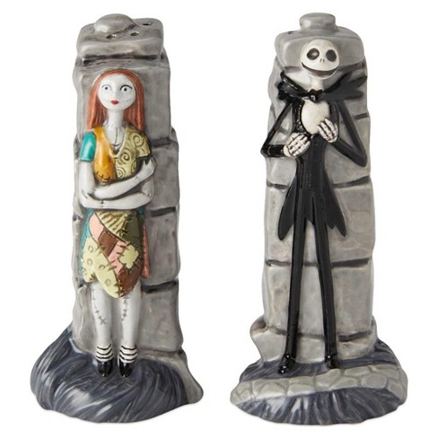 The Nightmare Before Christmas 25 Years Jack Skellington and Sally Salt and Pepper Set