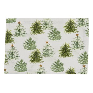 Split P Rustic Christmas Trees Placemat Set of 4 - 1 of 3