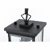 Elegant Lighting Mascher 5 Inch Outdoor Pendant in Black - 3 of 4