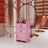 Lovmor Locking Beauty Salon Storage Cabinet Hair Dryer Holder Stylist Equipment Drawer - 2 of 4