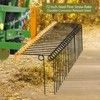 COZONY 72" Steel Spring Coil Tine Landscape Rake, 3 Point Tow Behind Hitch Attachment for Leaves, Straw, and Grass - 4 of 4