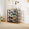 HOMLUX 5 Tier Shoe Rack Freestanding Shoe Organizer, Holds 12 Pairs - 2 of 4