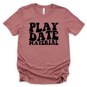 The Juniper Shop Play Date Material Girls Short Sleeve Tee - 1 of 2