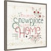 Amanti Art Winter Moment VIII by Dina June Canvas Wall Art Print Framed 22 x 22-in. - 3 of 4