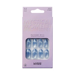 KISS Products Design Fake Nails - Fine n Cool - 31ct - 1 of 4