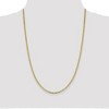 Black Bow Jewelry 10k Yellow Gold 2.4mm Flat Anchor Chain Necklace - 2 of 4