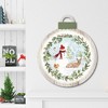 Holiday Vignette IV Hanging Ornament Artboard - 2 of 2