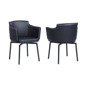 Chintaly Imports,Modern Club Arm Chair Memory Swivel - 1 of 4