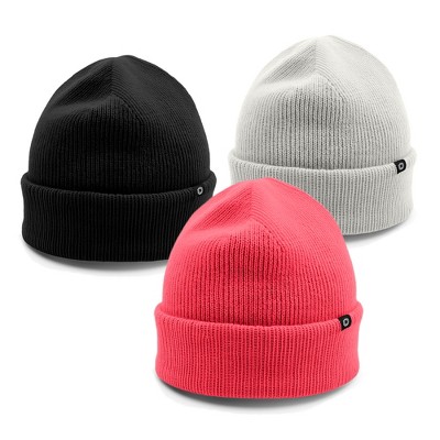 Dalix Beanie Soft Knit 3 Pack Stretch Skully Warm Winter Ski
