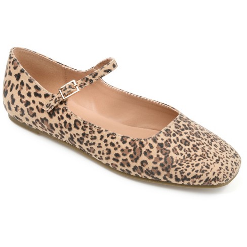 Journee Collection Womens Carrie Buckle Square Toe Mary Jane Flats ...