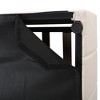 UPHA 78 x 58 in. Beige Upholstered Platform bed with a Hydraulic Storage System - 2 of 4