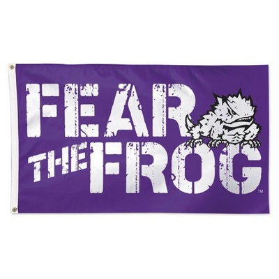 NCAA TCU Horned Frogs 3'x5' Slogan Flag