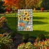 Sunflower Watering Can Fall Garden Flag Pumpkins Floral 12.5"x18" Briarwood Lane - 4 of 4