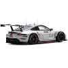 Porsche 911 RSR-19 #92 "Porsche GT Team" GTE Pro "24 Hours of Le Mans" (2022) with Acrylic Display Case 1/18 Model Car by Spark - 4 of 4