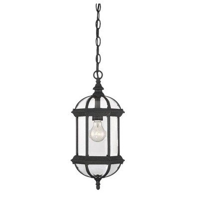 Savoy House Kensington 1 - Light Pendant in  Textured Black