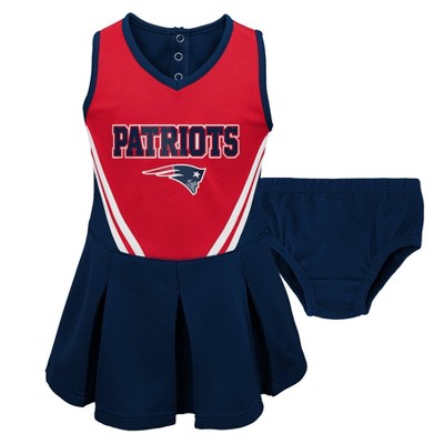 patriots baby cheerleader outfit