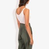 Anna-Kaci Women's Knit Crop Top with Spaghetti Straps and Ribbed Hem Sleeveless Summer Tank Top - 4 of 4
