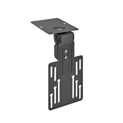 Mount-It! Kitchen Under Cabinet Mount TV Ceiling Mount Folding Bracket, 90 Degree Tilt, Fold Down, Swivel for 13 to 23 inch LCD, TV, LED, Monitor