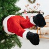 Northlight Animated and Musical Santa's Kicking Legs Christmas Village Decoration - 25.5" - 2 of 4
