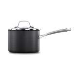 Calphalon Classic 3.5 Qt. Sauce Pan with Lid, Hard-Anodized Nonstick Cookware with AquaShield Technology, Dishwasher & Oven Safe