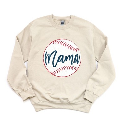 Simply Sage Market Women's Graphic Sweatshirt Mama Baseball