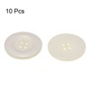 Unique Bargains Resin Round Flat 4-Hole DIY Craft Sewing Buttons 60L 1.5" 10 Pcs - 3 of 4