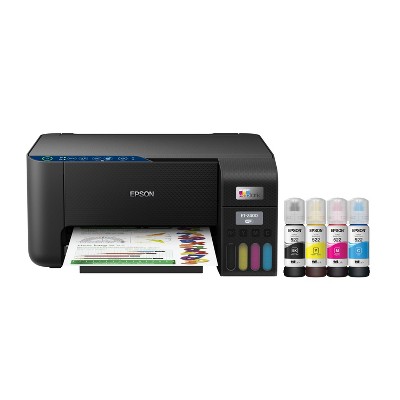 Epson EcoTank ET-2400 All-in-One Cartridge-Free Supertank Printer, Copier, Scanner - Black