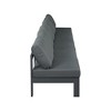 Meridian Furniture,Nizuc Water Resistant Fabric Outdoor Patio Modular Sofa - 3 of 4
