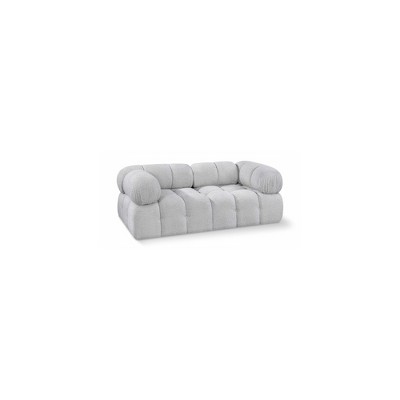 Meridian Furniture,Ames Boucle Fabric Modular Sofa