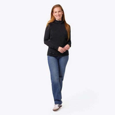 Mobile Warming Womens Element Heated Mid-Layer 1/4 Zip