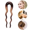 Unique Bargains U-shaped Hair Pin 3.94"x1.18" 1 Pc - 3 of 4