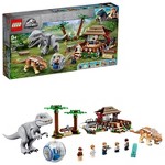 Lego Jurassic World Baryonyx Face Off The Treasure Hunt Toy Dinosaur Building Kit Target