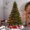 Nearly Natural 8-ft South Carolina Spruce Artificial Christmas Tree with 700 White Warm Lights and 3412 Bendable Branches - 4 of 4