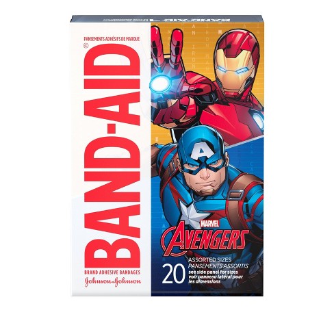Band-Aid Avengers Adhesive Bandages - 20ct - image 1 of 4