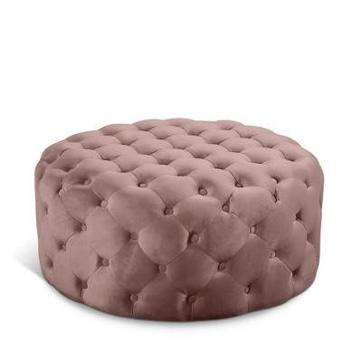 Meridian Furniture,Addison Velvet Ottoman/Bench