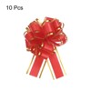 Unique Bargains Christmas Wedding Gift Wrapping Large Pull Bow 10 Pcs - 3 of 4