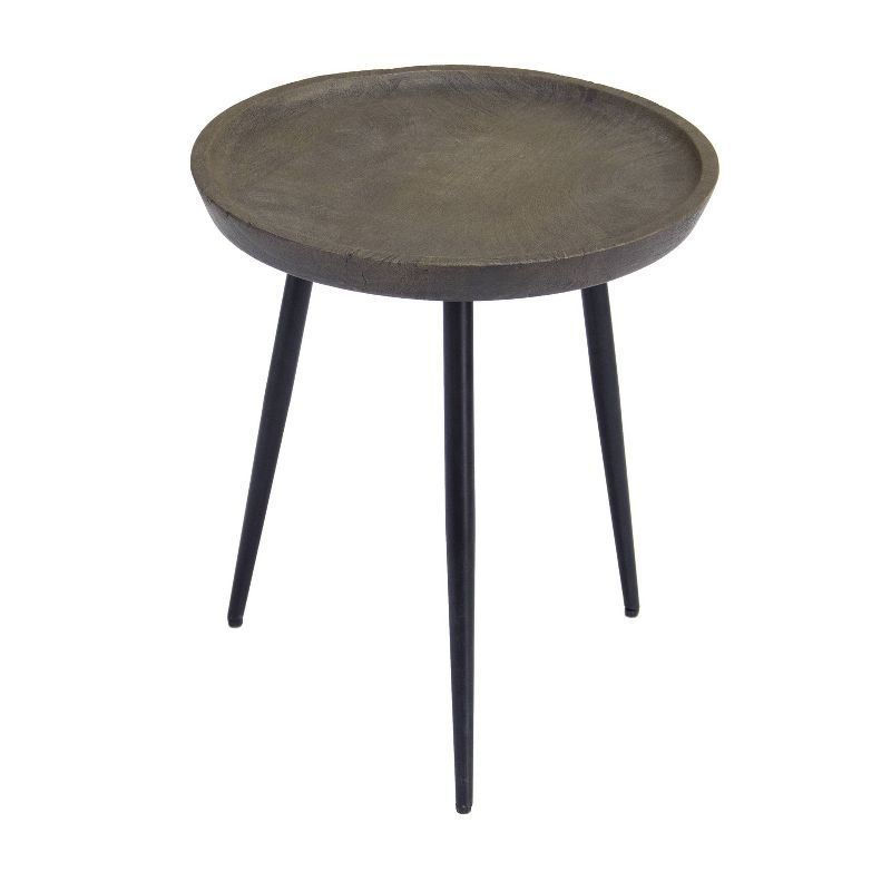 Belamy Eclectic Round Accent Table Gray - Treasure Trove Accents, 4 of 12