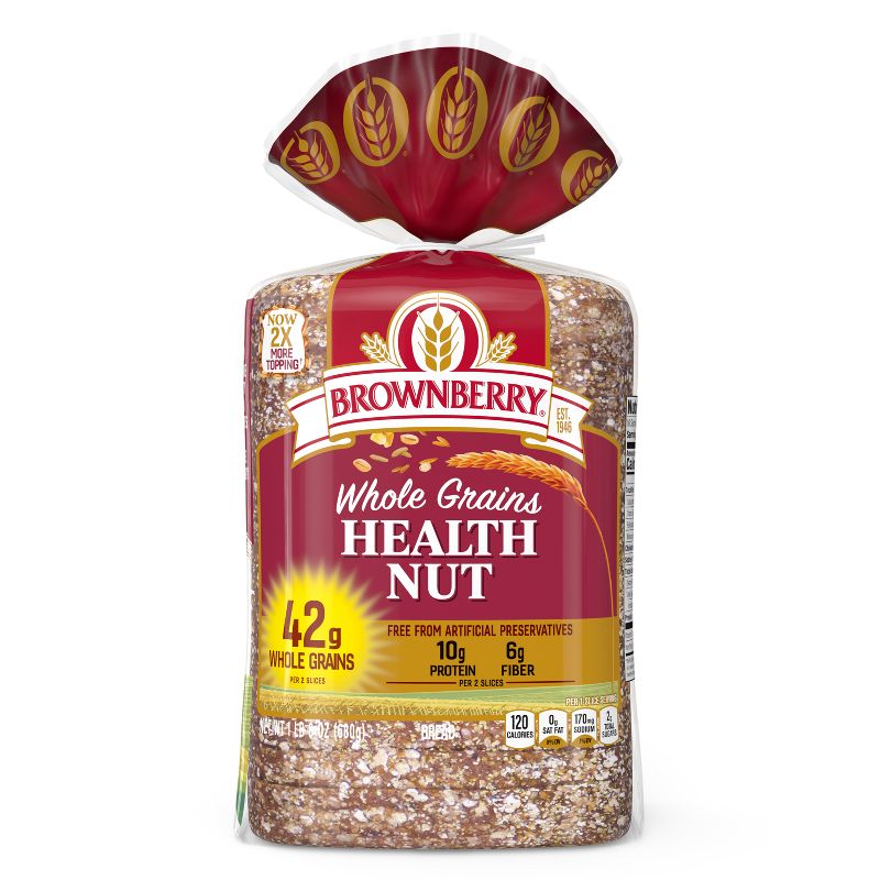 Brownberry Health Nut Bread - 24oz, 2 of 11