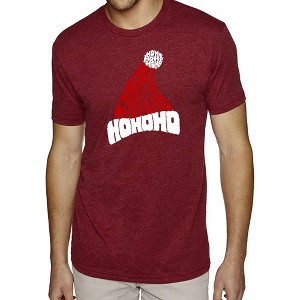 LA Pop Art All I Want for Christmas is You - Men's Premium Blend Word Art T-Shirt - 1 of 4