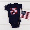 The Juniper Shop Coquette Flags Chart Baby Bodysuit - 2 of 2