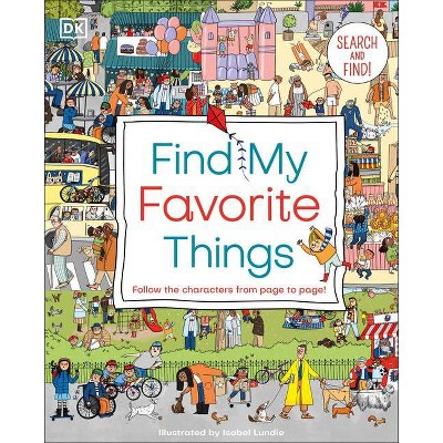 Find My Favorite Things - by  DK (Board Book)