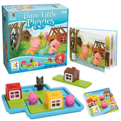 Smart Games The Three Little Piggies Deluxe SG 023 Board Game Puzzle